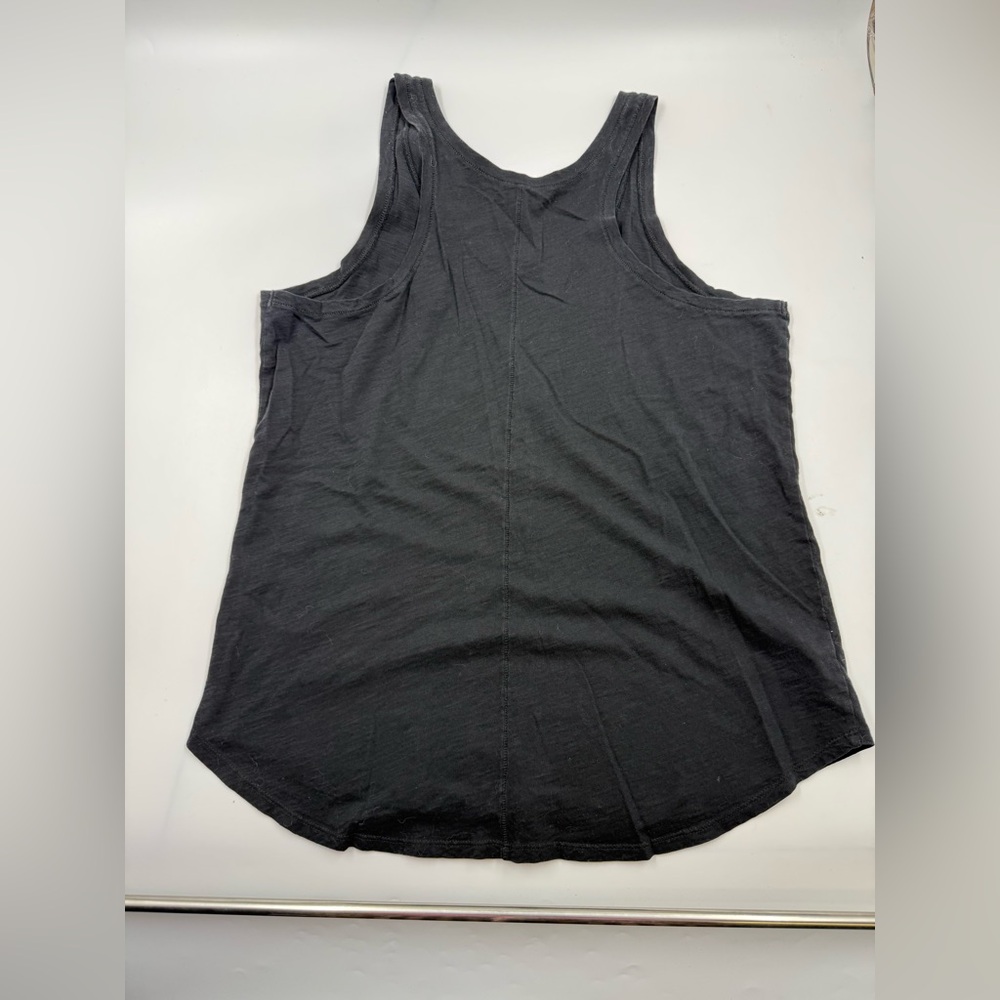 Ann Taylor Lift Tank Top Woman Black Size Lg - Picture 2 of 2